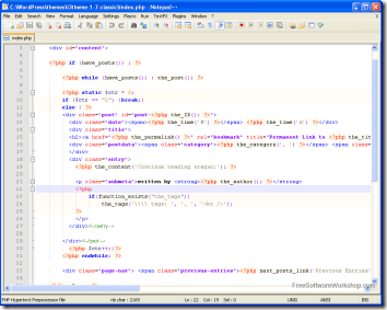 eQ2000 Freeware: Review - Notepad++ v5.8.7